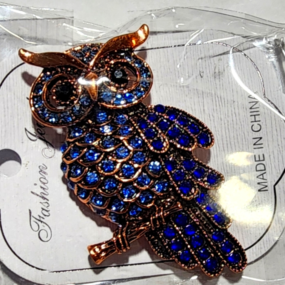 Owl Brooch